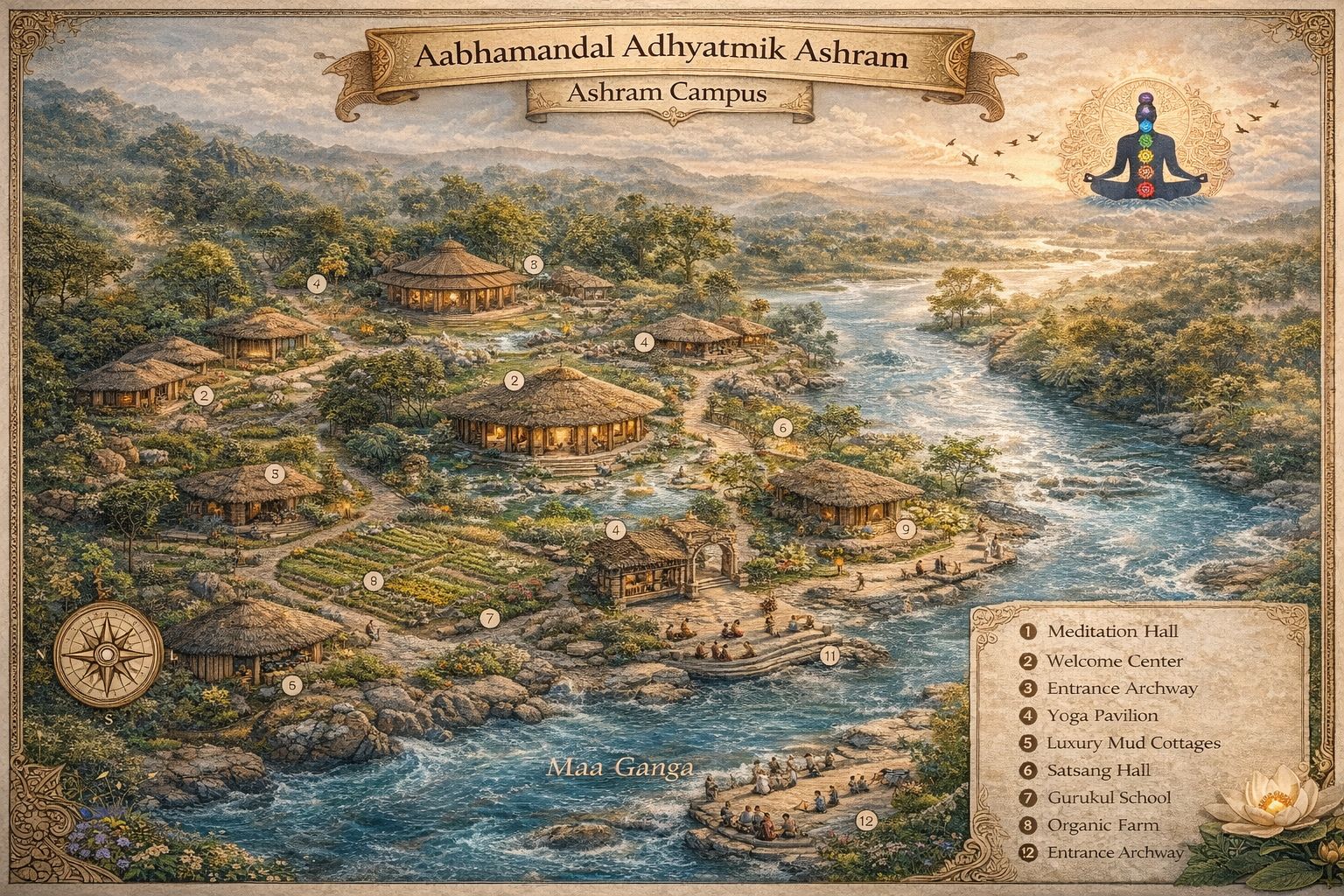 Aabhamandal spiritual atmosphere